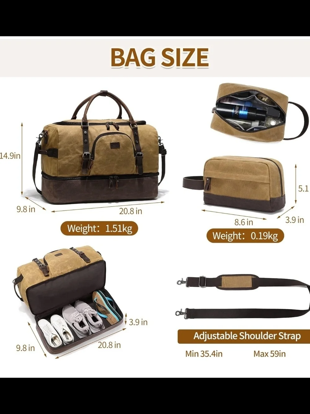 Nerlion large weekender